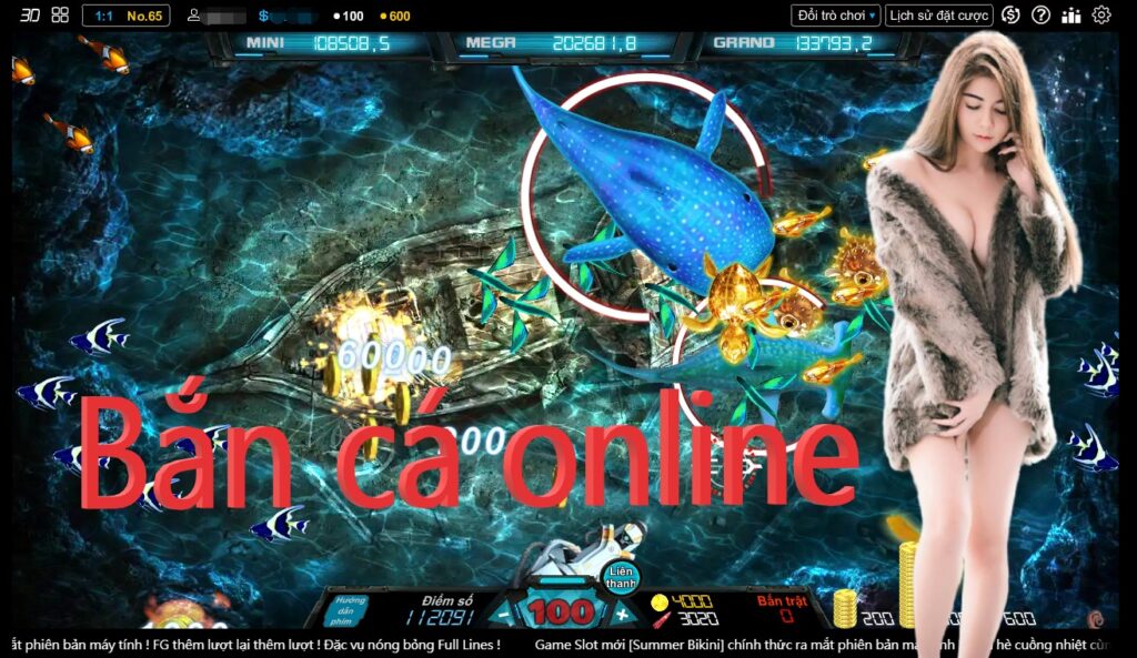 Bắn cá online đổi thưởng