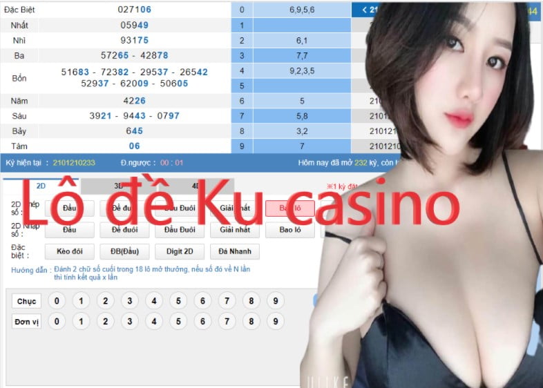 Lô đề trực tuyến tiền thật tại nhà cái Kubet