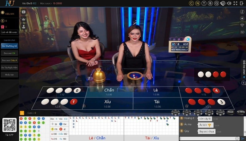 Người chia bài tại sòng bạc online Kubet