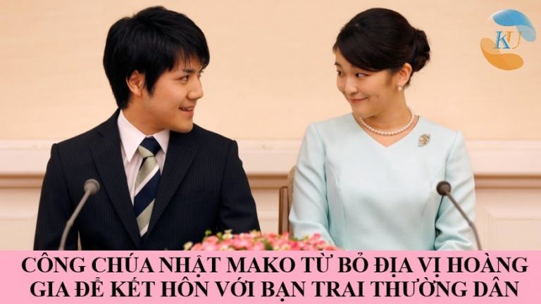 Công chúa Nhật kết hôn với bạn trai thường dân