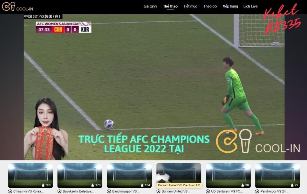 Trực tiếp AFC Champions League 2022