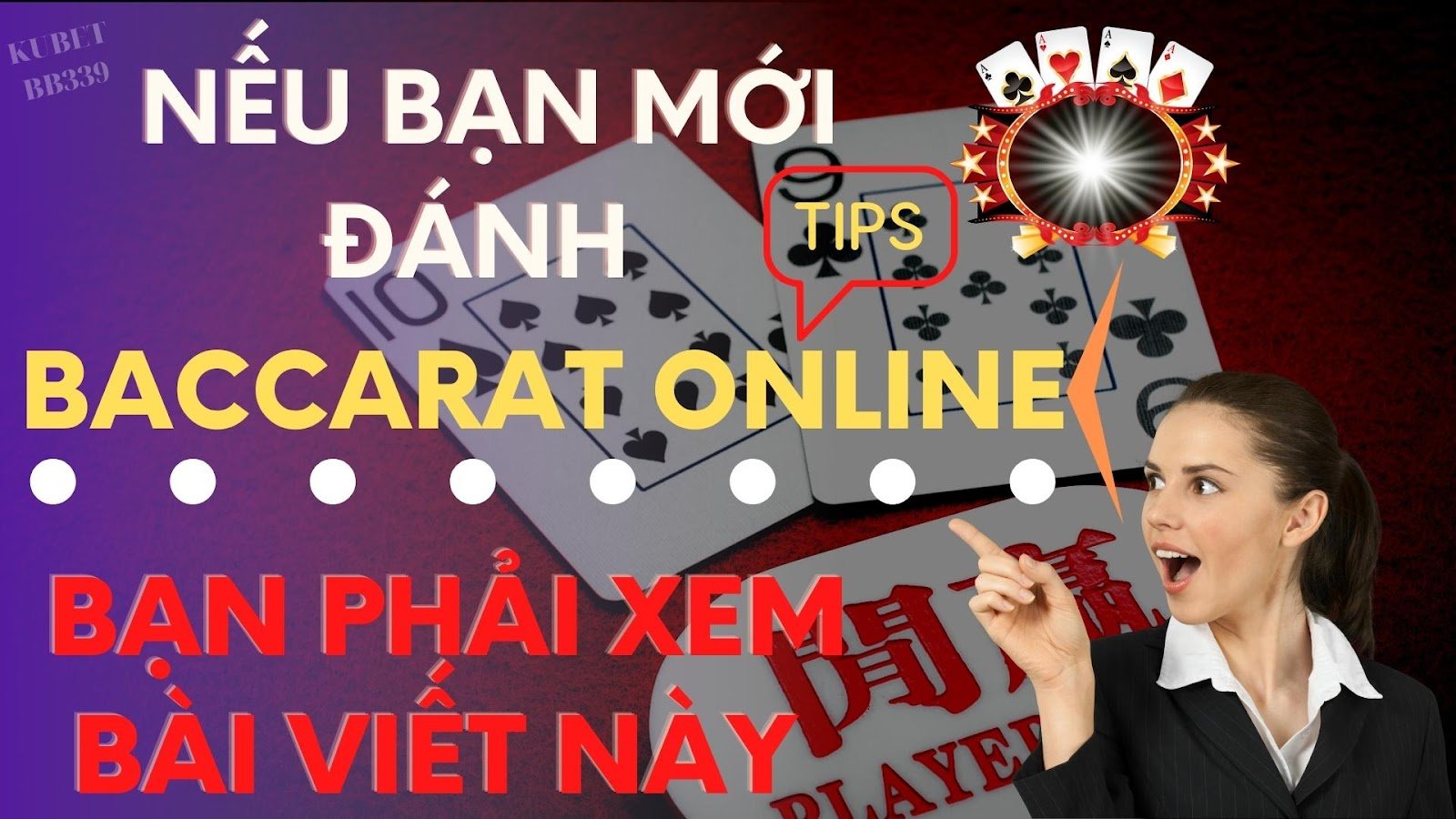 Baccarat dành cho người mới chơi