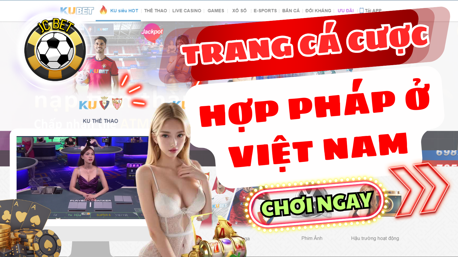 Trang cá cược hợp pháp ở Việt Nam